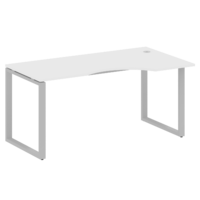 Cтол METALL SYSTEM криволинейный R на О-образном м/к БО.СА-1 Пр 1600*900*750 